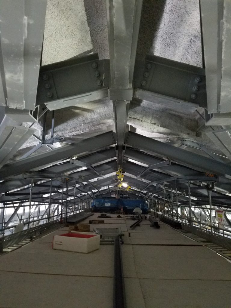 天井鉄骨下地工事