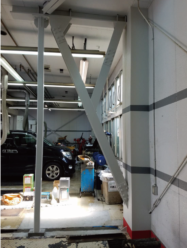 駐車場耐震補強
